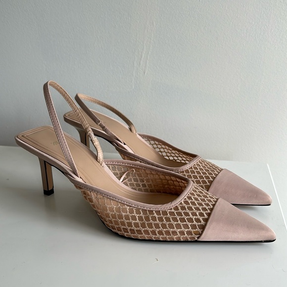 Zara Slingback Heels - Picture 1 of 5